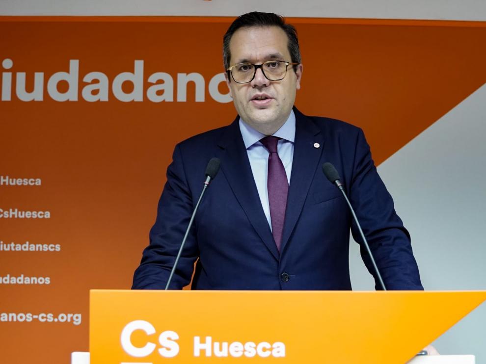 Carlos Ortas, diputado autonómico de Cs por Huesca.