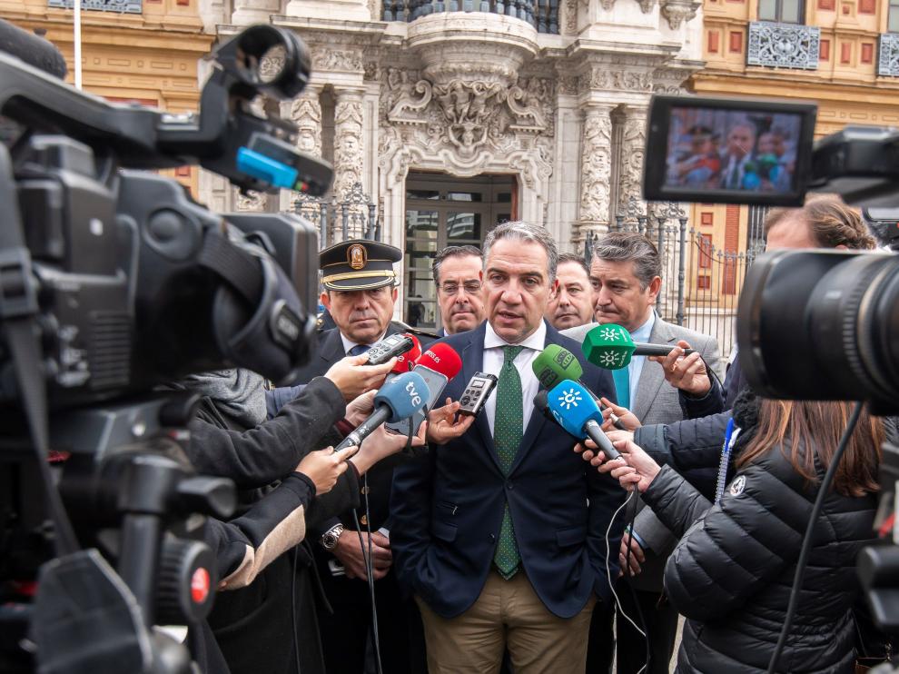 El consejero andaluz de la Presidencia, Elías Bendodo, defendió este viernes la aplicación del pin parental.