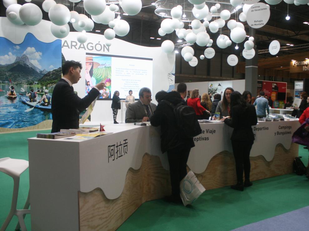 Aragón muestra su potencial en Fitur 2020 en Madrid