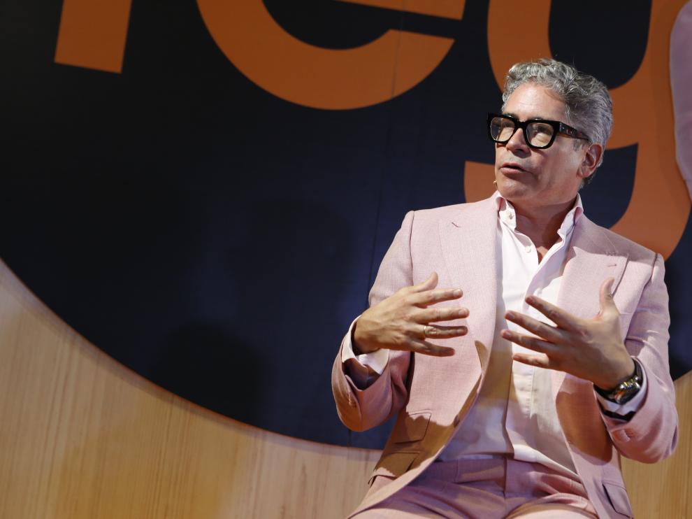 Boris Izaguirre, en la Feria del Mueble de Zaragoza 2020