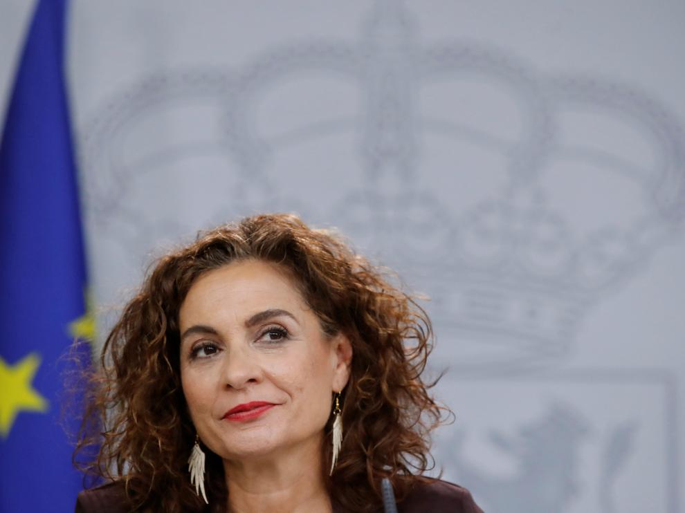 La ministra de Hacienda y portavoz del Gobierno, María Jesús Montero.