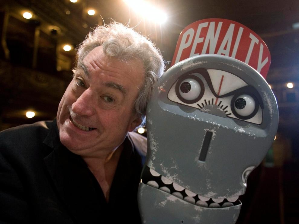 Terry Jones, de los Monty Python, en 2008.