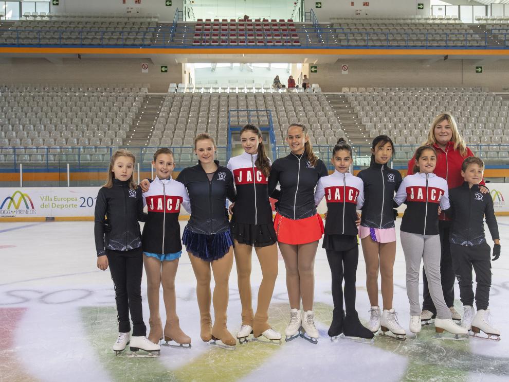 Los patinadores que debutarán en Logroño.