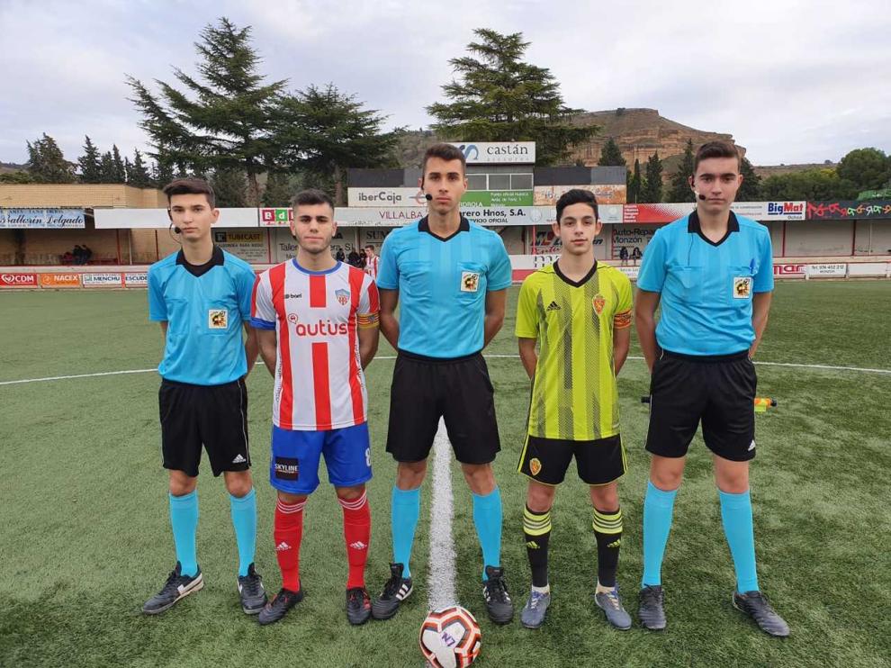 Fútbol. LN Juvenil- Monzón vs. Real Zaragoza juvenil B.