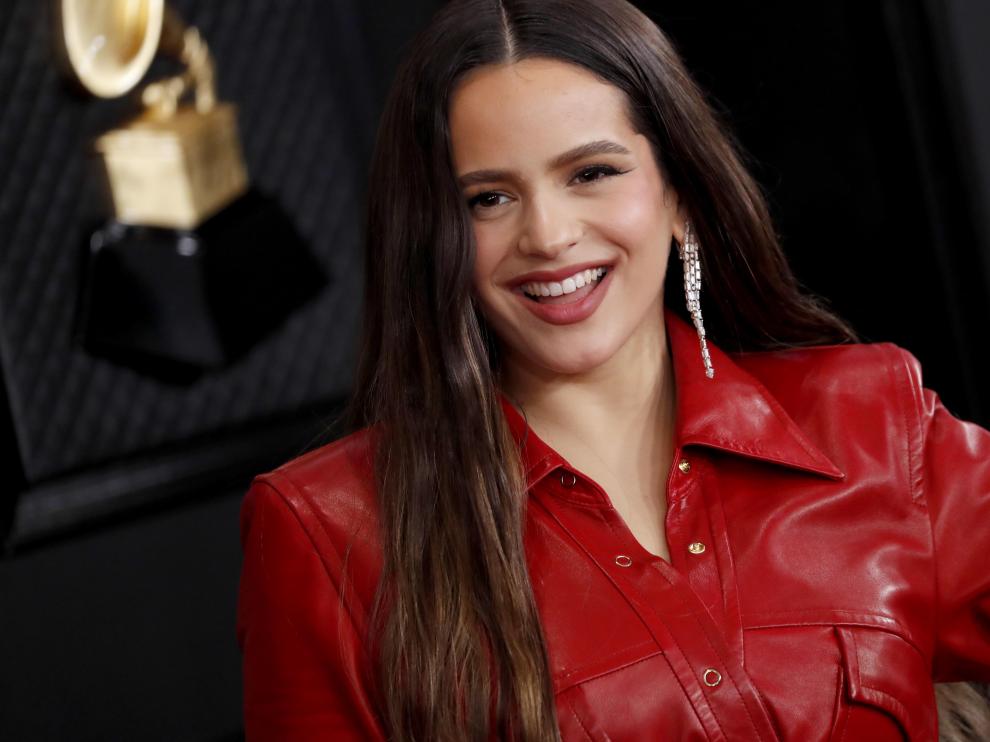 Los Angeles (United States), 26/01/2020.- Rosalia arrives for the 62nd Annual Grammy Awards ceremony at the Staples Center in Los Angeles, California, USA, 26 January 2020. (Estados Unidos) EFE/EPA/ETIENNE LAURENT Arrivals - 62nd Annual Grammy Awards