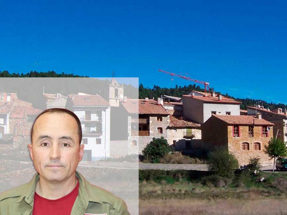Javier Vílchez, alcalde de Valmuel (Teruel).