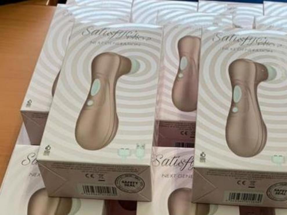 Algunos de los Satisfyer recuperados