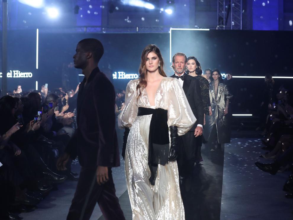 Desfile de Pedro del Hierro en la Fashion Week.