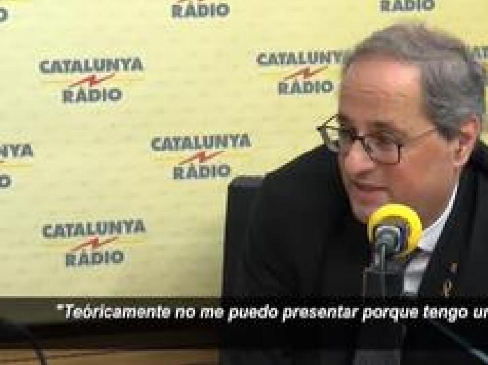 El president de la Generalitat deja en el aire este jueves la mesa de diálogo entre gobiernos, acordada por el PSOE y ERC, a la espera de reunirse con Sánchez