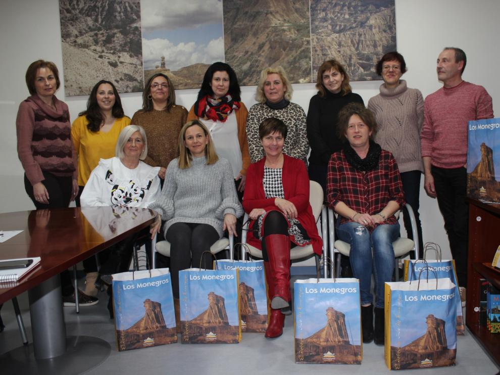 Bibliotecarias de diez bibliotecas de Los Monegros se han reunido en Sariñena.