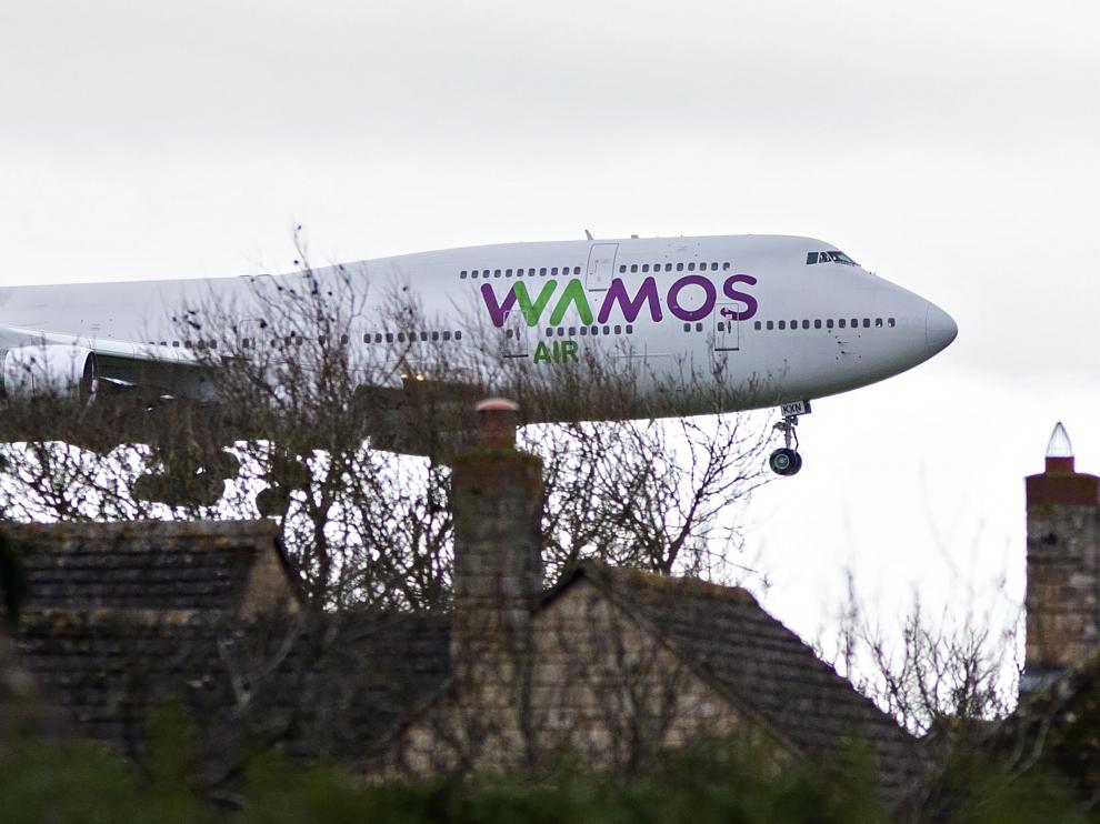 Avión con los españoles aterriza en el Reino Unido