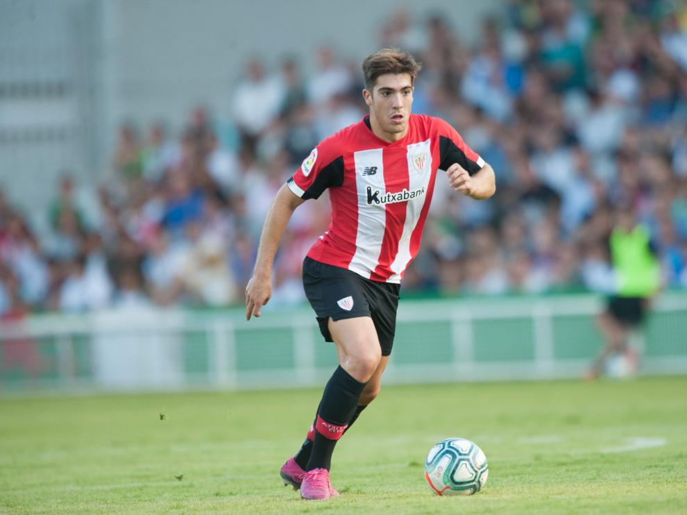 Gaizka Larrazábal, futbolista del Athletic pretendido por el Zaragoza.