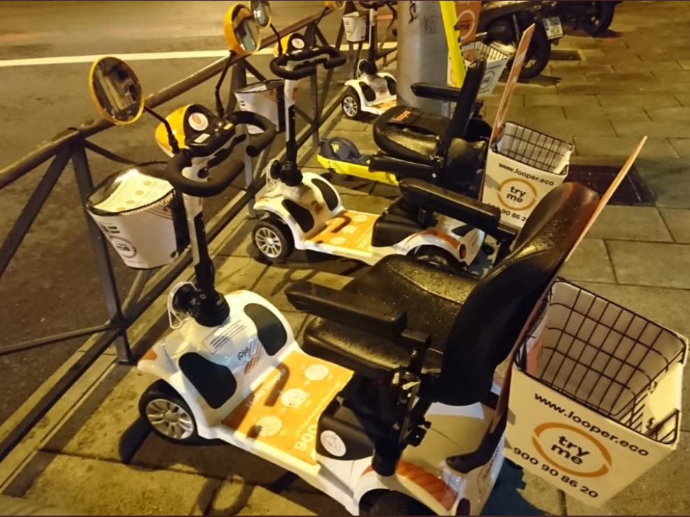 'Moto' para personas con movilidad reducida.