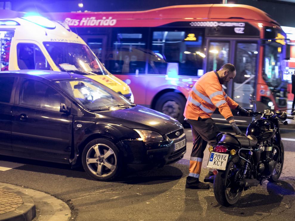 Muere un segundo motorista en la avenida de San José de Zaragoza
