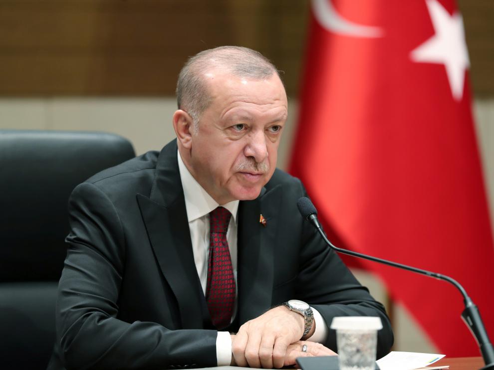 El presidente turco Tayyip Erdogan.
