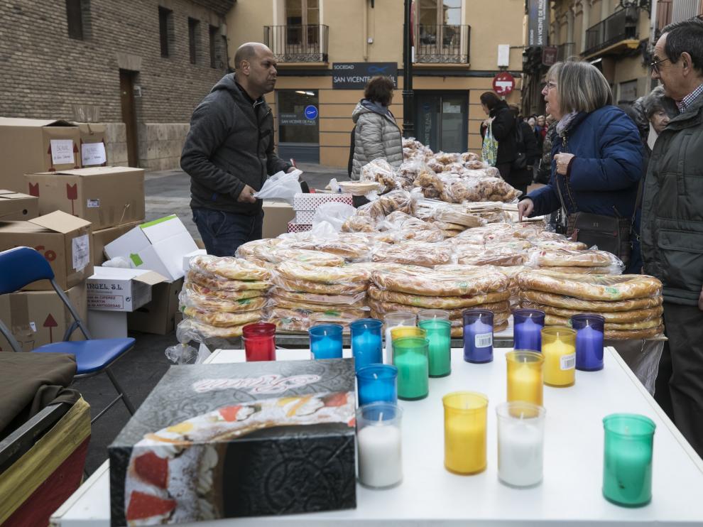 San Pablo festeja el día de San Blas, icono de esta parroquia de Zaragoza.