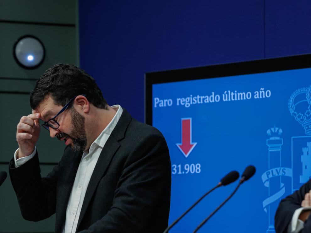 El secretario de Estado de Empleo, Joaquín Pérez Rey