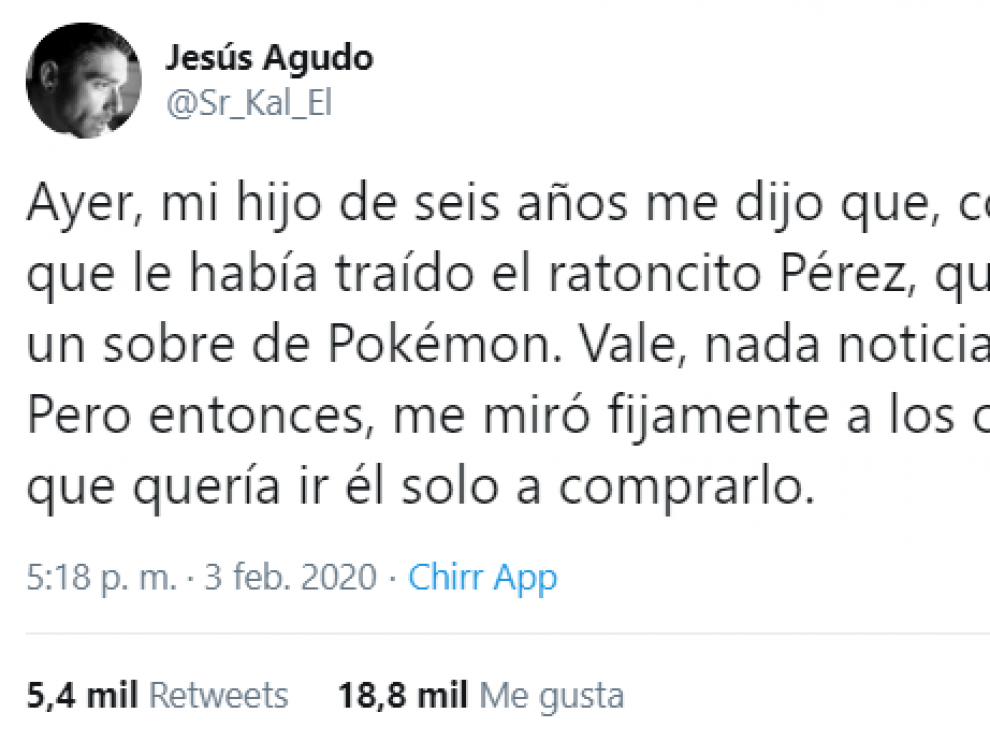 Tuit viral padre