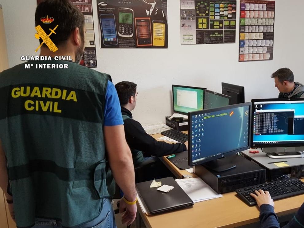 La investigación ha sido desarrollada por el Equipo de Delitos Telemáticos de la Guardia Civil de Huesca.