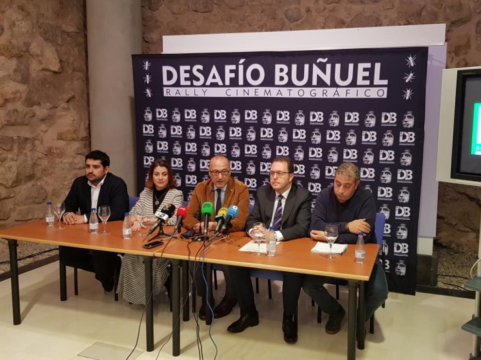 Presentación del Desafío Buñuel en la Delegación Territorial de la DGA en Teruel.