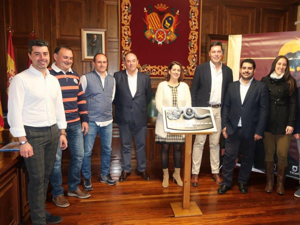 Presentación de la Gala Anual de la Federación Española del Toro con Cuerda, que se celebrará en Teruel