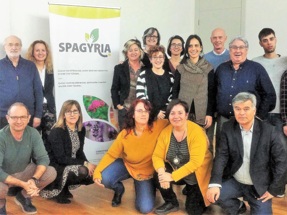 Representantes de entidades e instituciones integradas en Spagyria.