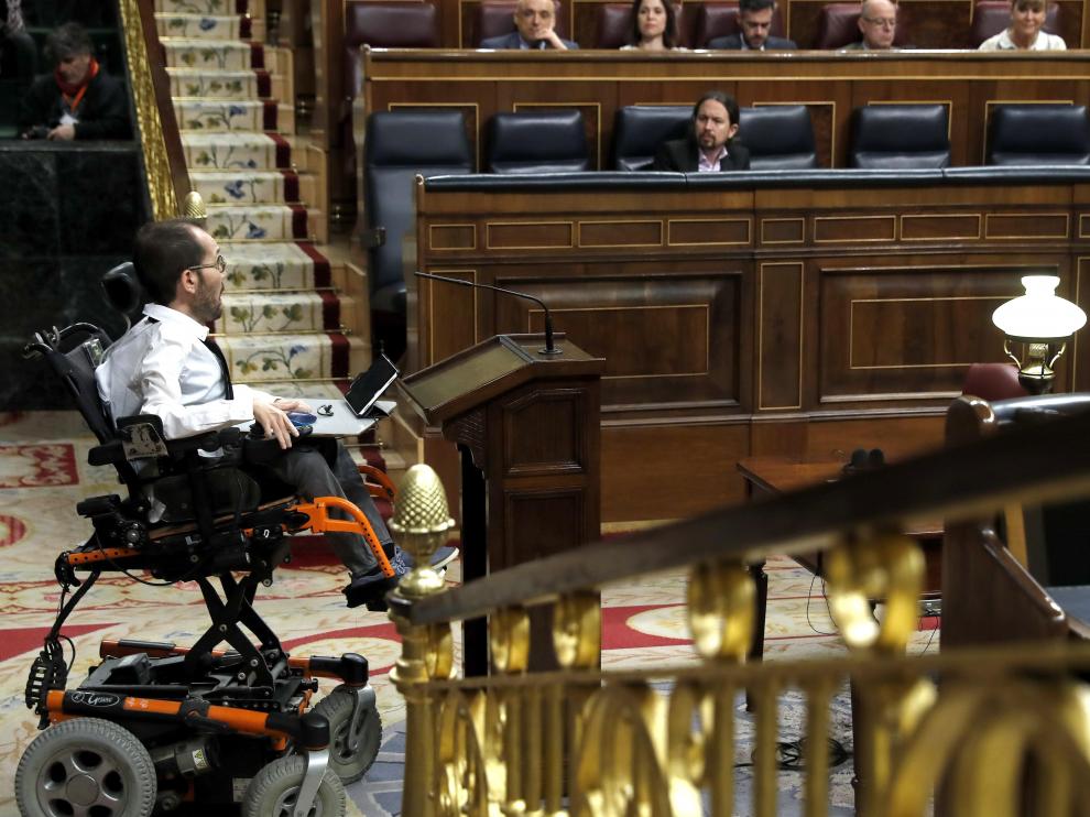 Intervención de Pablo Echenique en el Congreso
