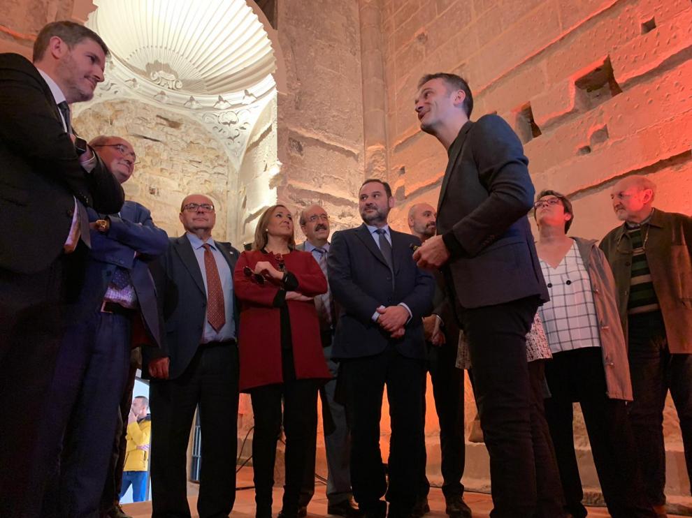 inaugurado este viernes la Inauguración de la rehabilitación de la Torre Gótica de la Iglesia de Santa María la Mayor de Alcañiz.