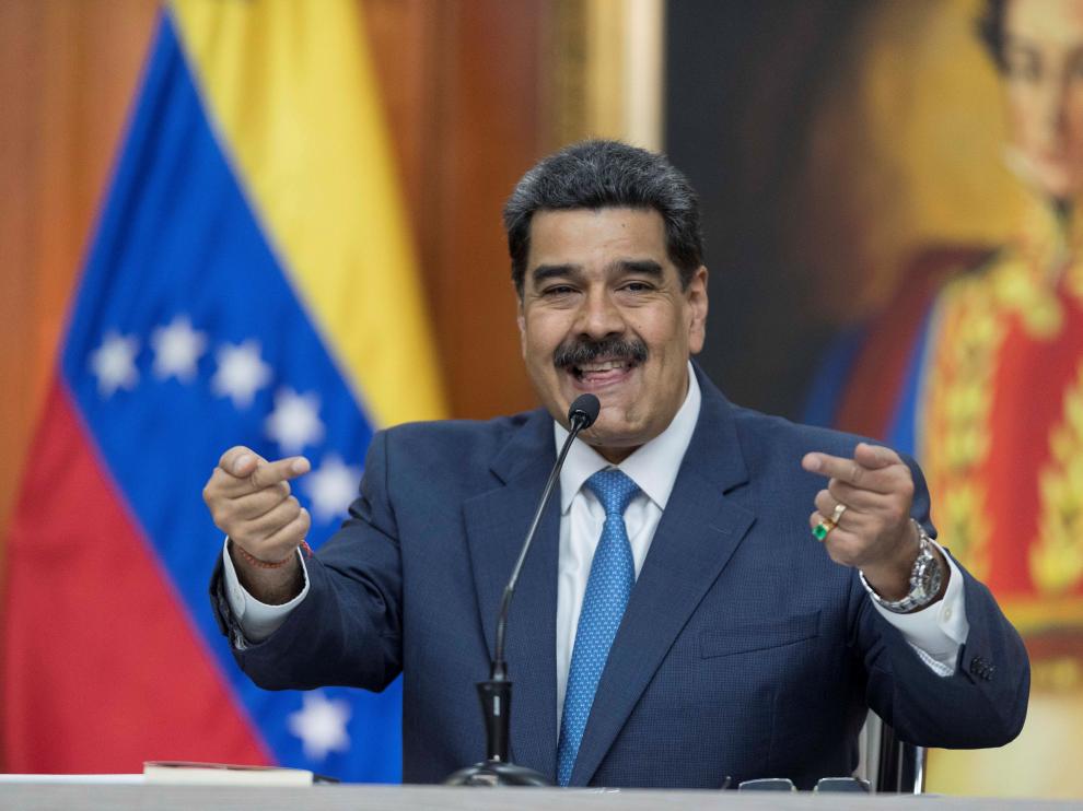 Nicolás Maduro este viernes en Caracas