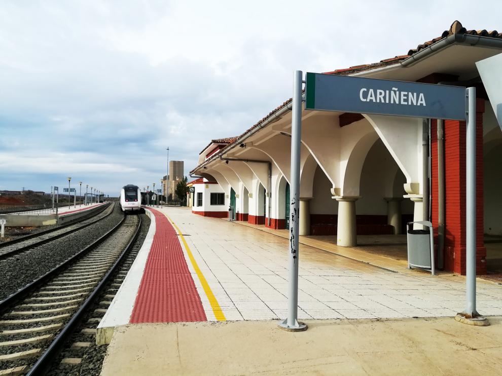 Estacion de tren de Cariñena