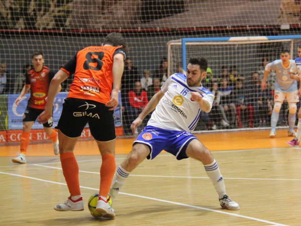 Partido del Fútbol Emotion en Tudela.