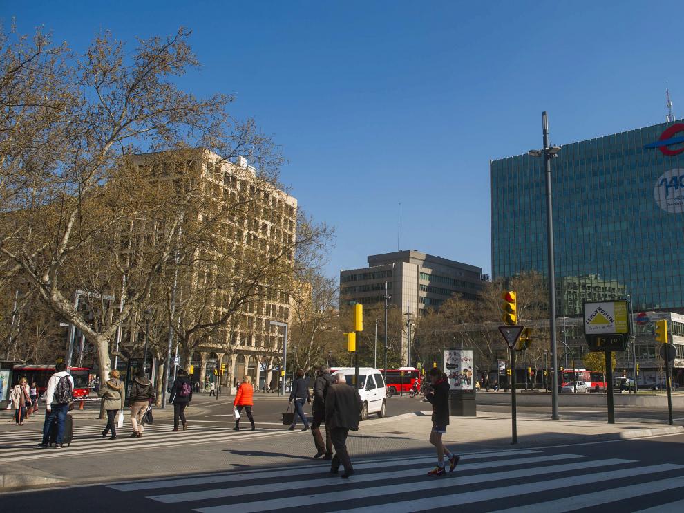 Sede de Ibercaja en Zaragoza.
