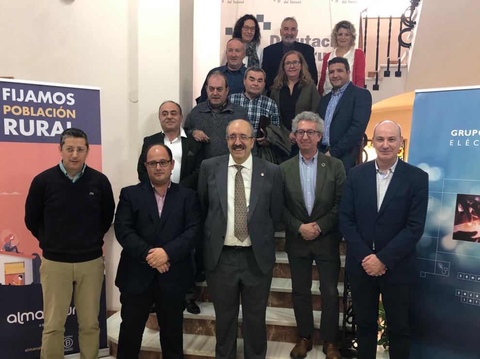 Presentación del proyecto Holapueblo en la Diputación de Teruel.