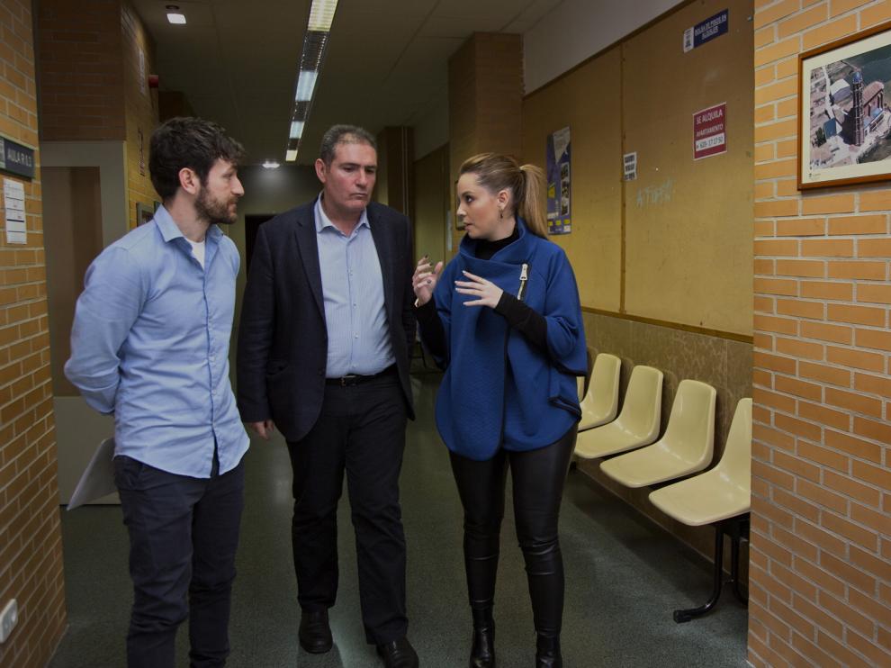 Maru Díaz visita la Eupla.