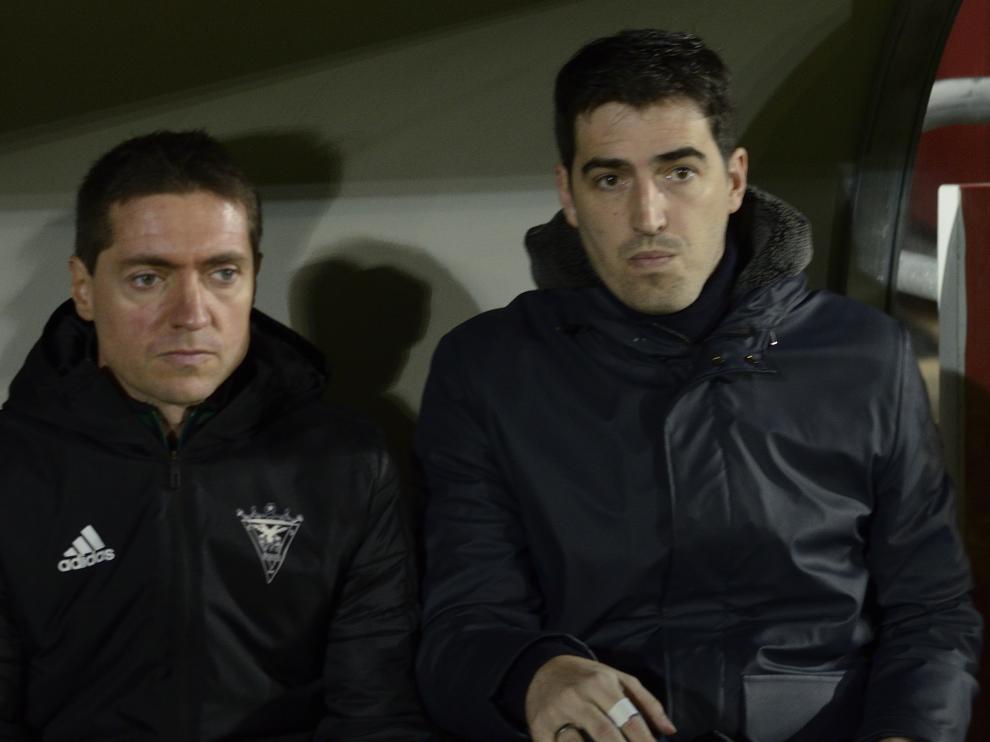 Partido Mirandés-Real Zaragoza disputado en Anduva