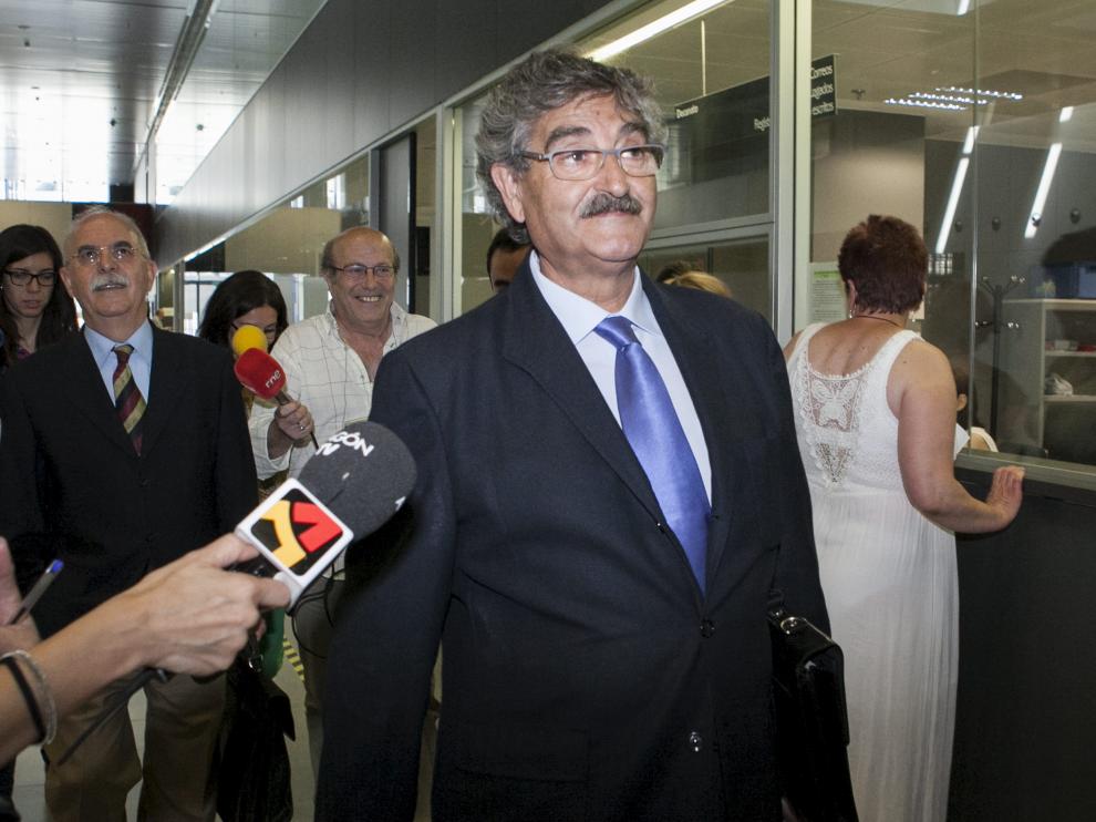 José Luis Abad, delegado territorial de la DGA en Huesca.