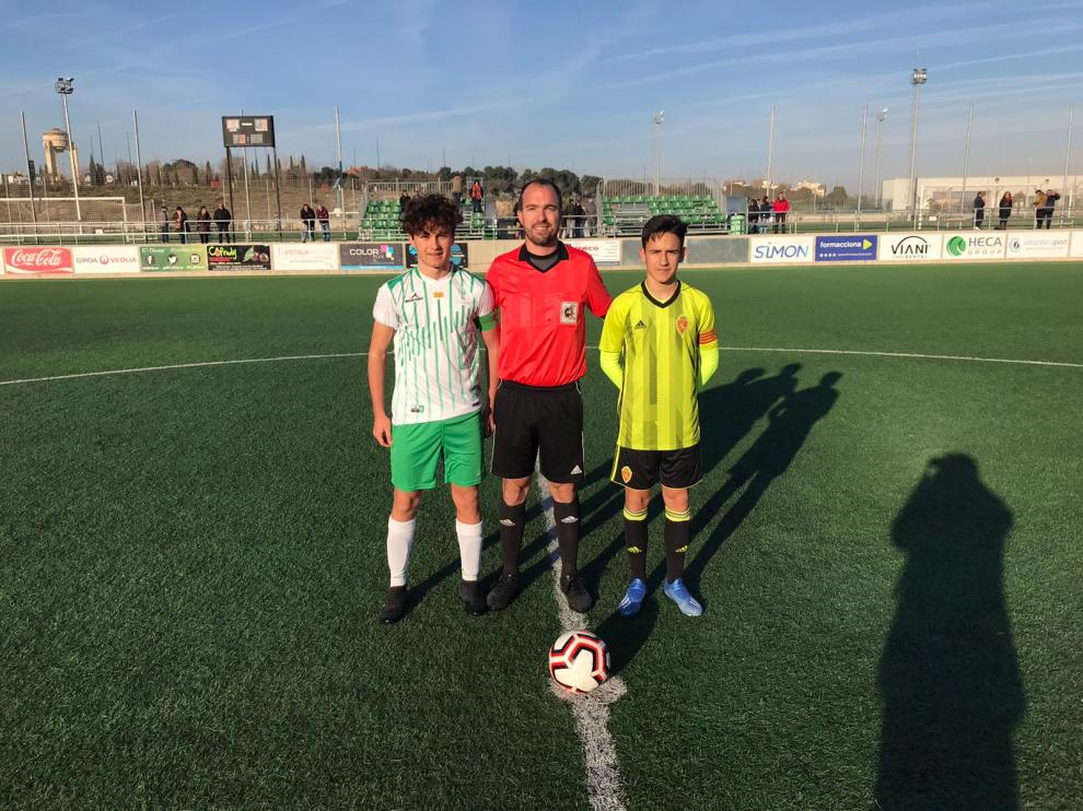 Fútbol. DH Cadete- El Olivar vs. Real Zaragoza.