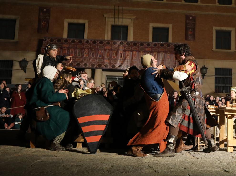 La llegada de Diego de Marcilla a Teruel ha sido más violenta que en otras ediciones.
