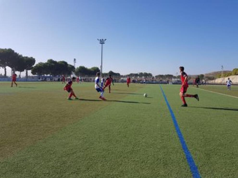 Partido de esta temporada entre San Gregorio y Real Zaragoza