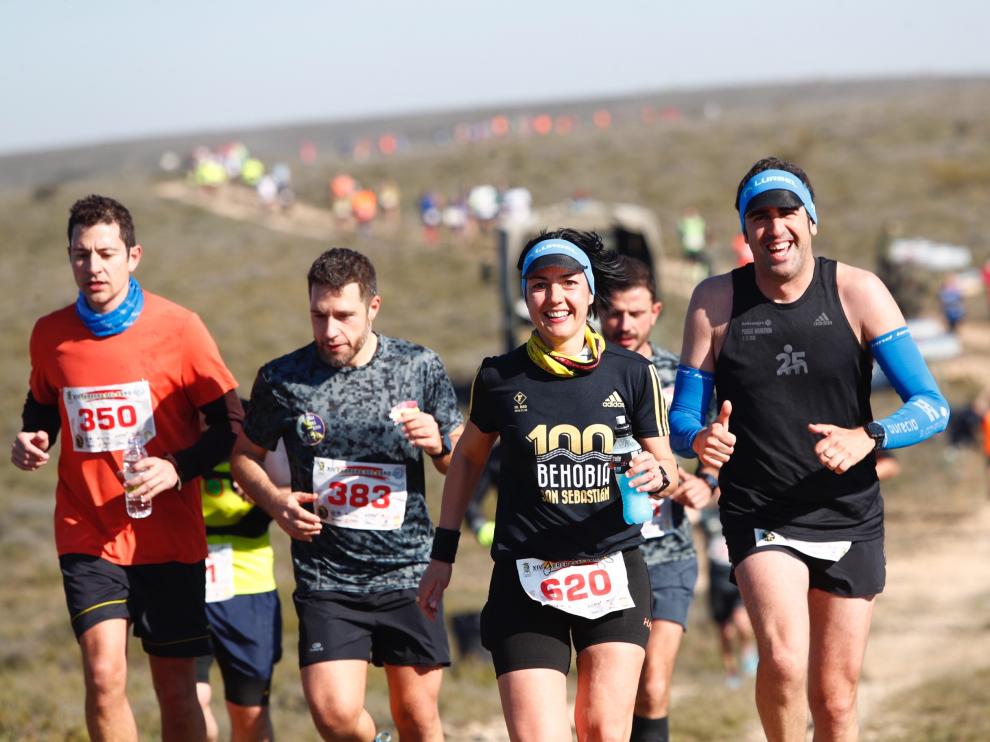 La temperatura agradable ha favorecido el desarrollo de la Carrera del Ebro.