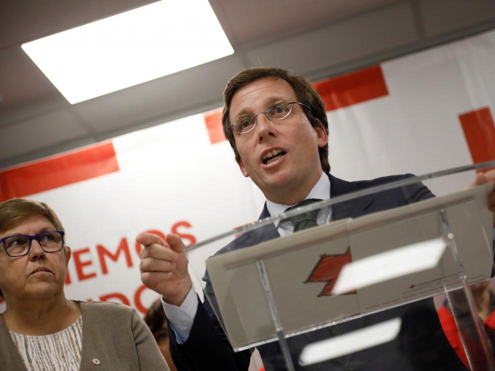 Inauguración del nuevo centro de la Cruz Roja en Madrid