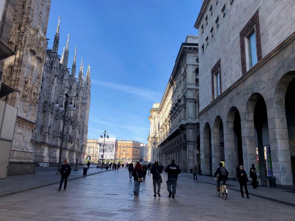 Milán, en el norte de Italia