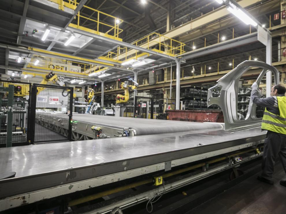 Imagen de la planta de Opel España (PSA) en Figueruelas.