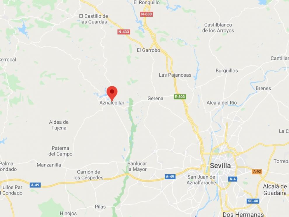El crimen machista se ha producido en la localidad sevillana de Aznalcóllar.