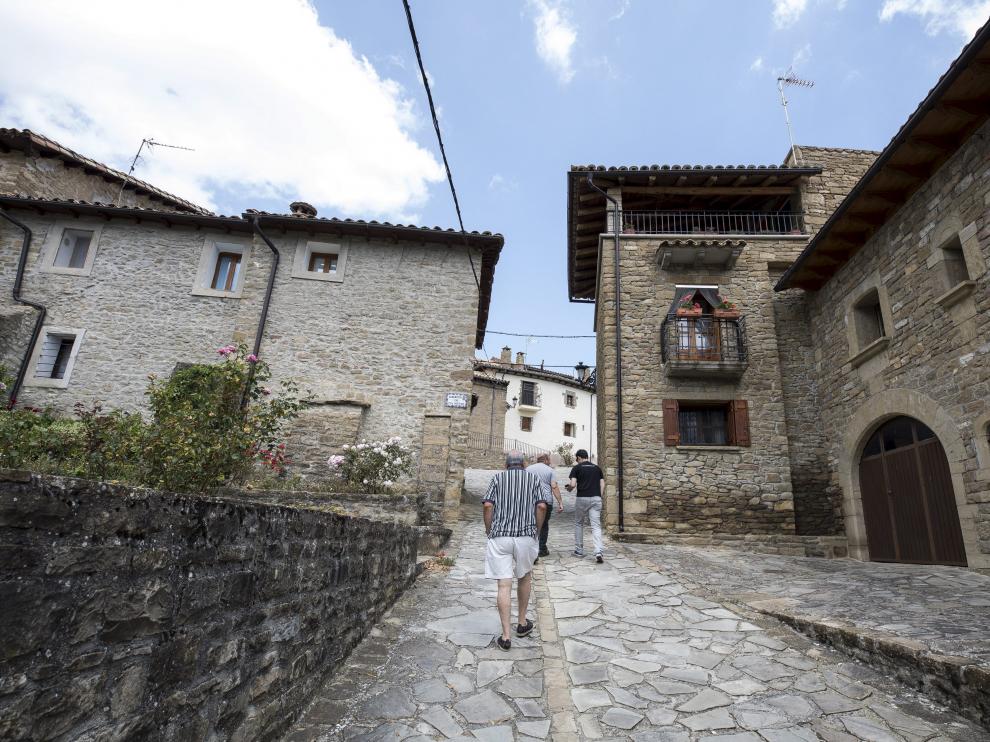 Bagüés, pueblo de las Cinco Villas, tiene 17 habitantes empadronados, según datos del INE