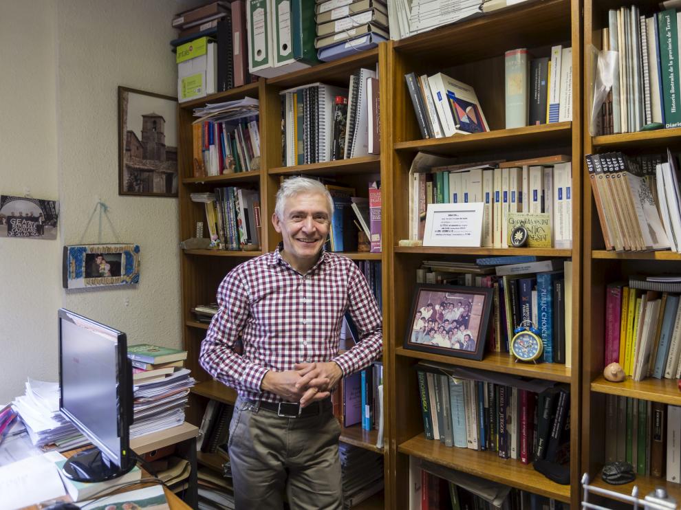 El director de la Cátedra DPZ sobre Despoblación y Creatividad, Luis Antonio Sáez