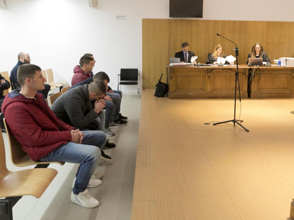 El macro juicio contra la banda de origen albanés se celebró a finales de diciembre en la Audiencia de Huesca.