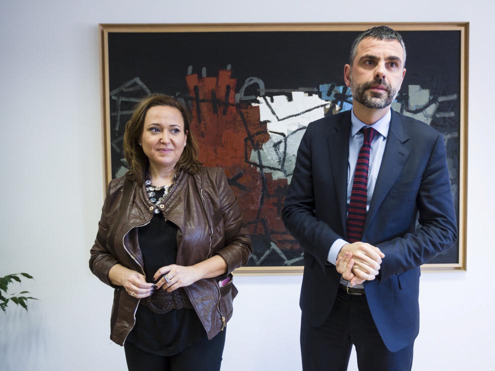 ayte Pérez y Santi Vila se reunieron en febrero de 2016 para hablar de los bienes de Sijen