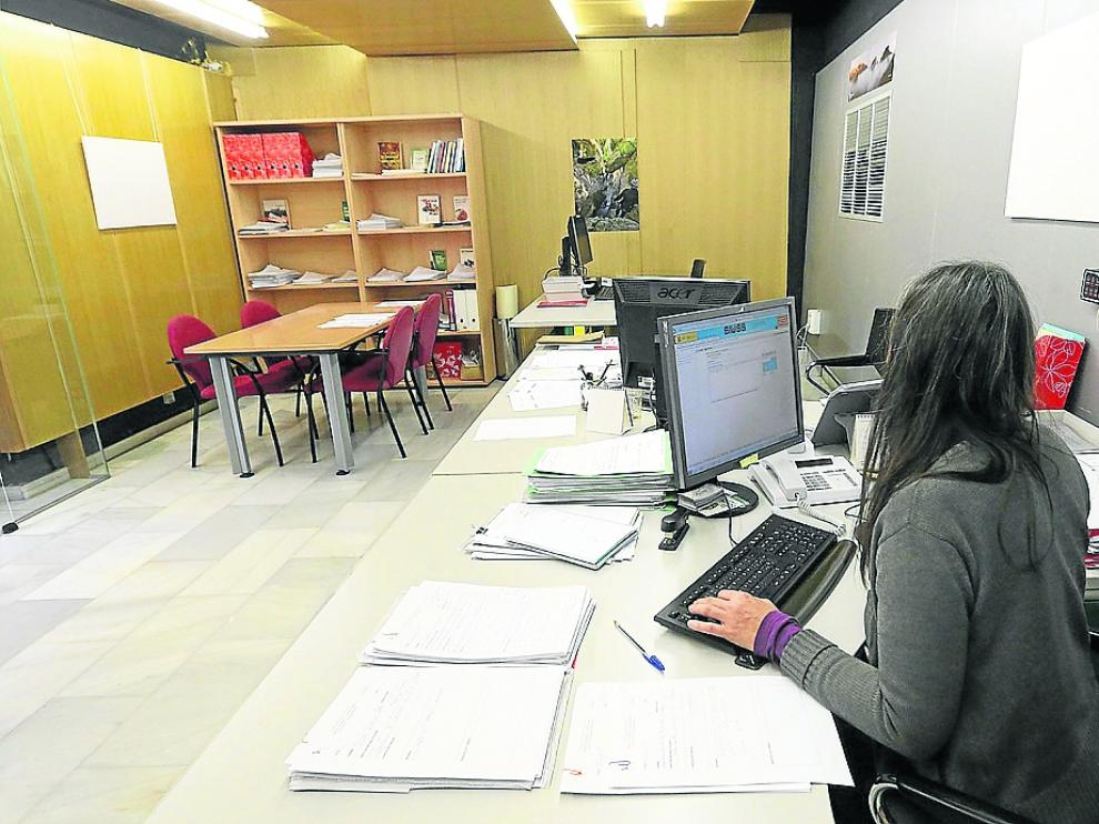 Oficina de Vivienda del Ayuntamiento de Huesca.