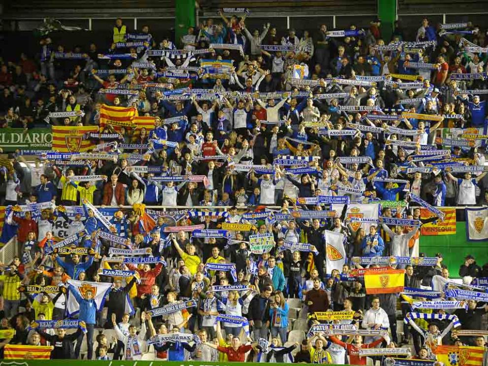 Racing - Real Zaragoza / 29-02-2020 / Foto: Alberto Losa / LOF